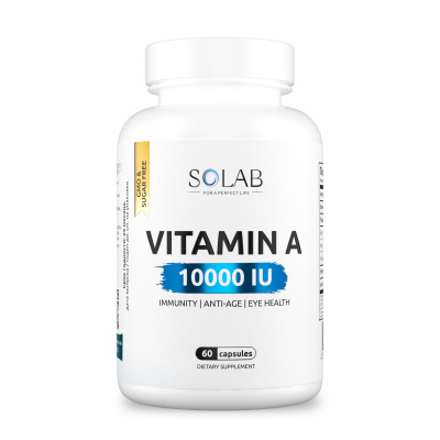 SOLAB / Витамин А 10 000 МЕ, 60 капсул