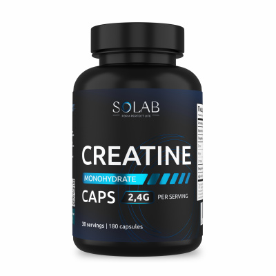 SOLAB / Креатин моногидрат, 180 капсул