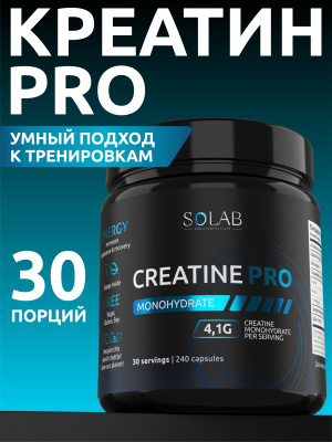SOLAB / Креатин PRO, 240 капсул