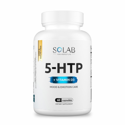 SOLAB / 5-HTP Улучшение настроения, 60 капсул